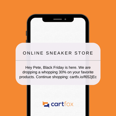 With SMS marketing, you can personalize the messages you send out to your clients and make them return to your online store.